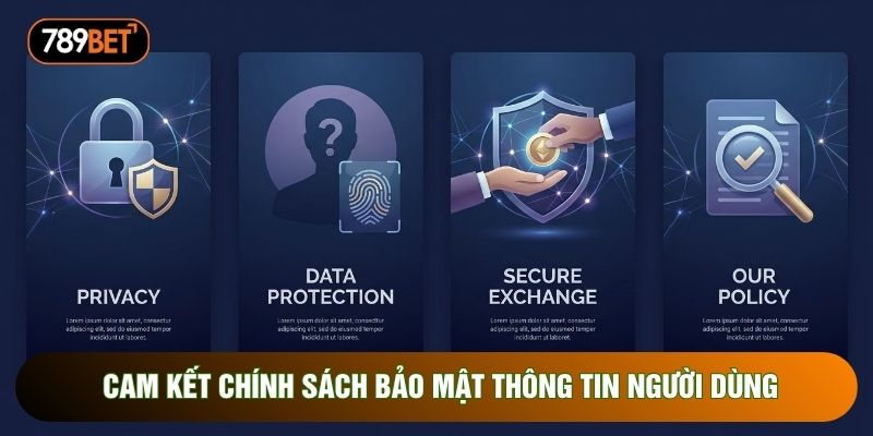 Cam kết chính sách bảo mật thông tin người dùng Cam kết chính sách bảo mật thông tin người dùng